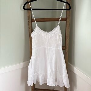 Zara White Lace Dress